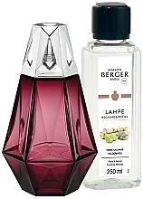 Set - Maison Berger Wilderness Prisme Granat (lamp + refill/250ml) — photo N2