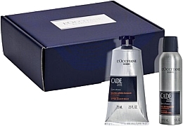 Fragrances, Perfumes, Cosmetics Set - L'Occitane Cade Rasier (ash/balm/75ml + shav/gel/150)