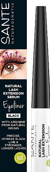 Eyeliner Serum - Sante Natural Lash Extension Serum Eyeliner — photo N1