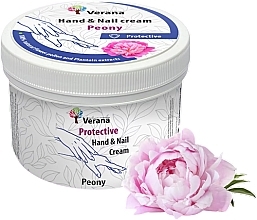 Fragrances, Perfumes, Cosmetics Peony Protecting Hand & Nail Cream - Verana Protective Hand & Nail Cream Peony