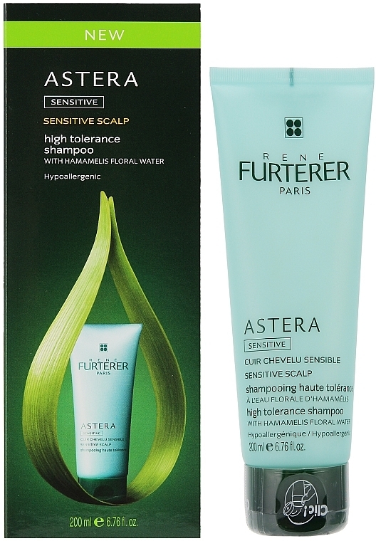 Soothing Shampoofor Sensitive Scalp - Rene Furterer Astera High Tolerance Shampoo — photo N2