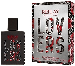 Replay Signature Lovers Man - Eau de Toilette — photo N2