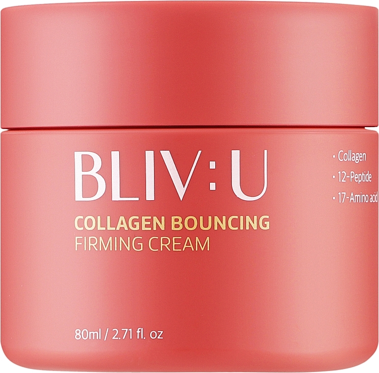 Collagen Face Cream - Bliv:U Collagen Bouncing Firming Cream — photo N1