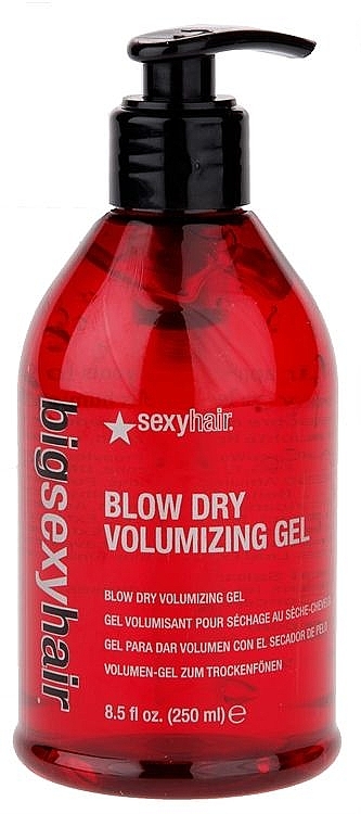 Dryer Styling Gel - SexyHair BigSexyHair Blow Dry Volumizing Gel Big Time Blow Dry Gel — photo N1