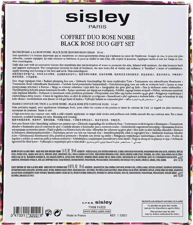 Set - Sisley Black Rose Duo Set (f/cr/50ml + eye/fluid/14ml) — photo N3