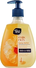 Fragrances, Perfumes, Cosmetics Moisturizing Liquid Glycerin Soap - Teo Milk Rich Tete-a-Tete Sunny Gerber Liquid Soap