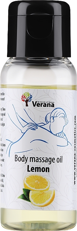 Lemon Body Massage Oil - Verana Body Massage Oil — photo N1