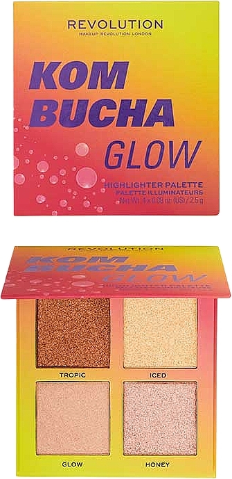 Highlighter - Makeup Revolution Highlighter Palette — photo N1