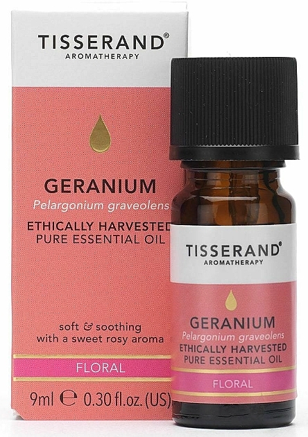 Geranium Essential Oil - Tisserand Aromatherapy Geranium Ethically Harvested Pure Essential Oil — photo N1