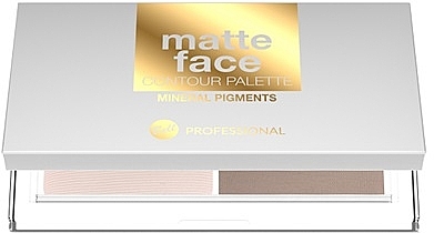 Face Contouring Palette - Bell Professional Matte Face Contour Palette — photo N1