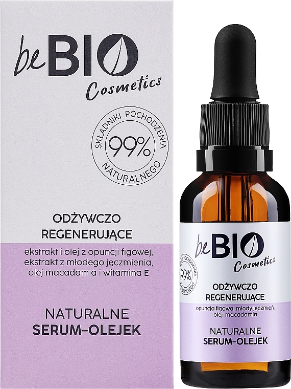 Nourishing & Regenerating Facial Oil Serum - BeBio — photo N2