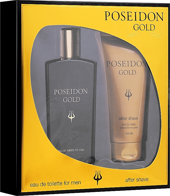 Instituto Español Poseidon Gold - Set (edt/150ml + after/shave/150ml) — photo N1