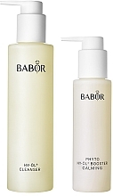Set - Babor Cleansing HY-OL Phyto Booster Calming Set (booster/100ml + oil/200ml) — photo N2