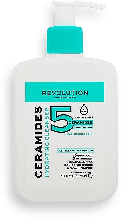 Face Cleansing Gel - Revolution Skincare Ceramides Hydrating Cleanser — photo N1