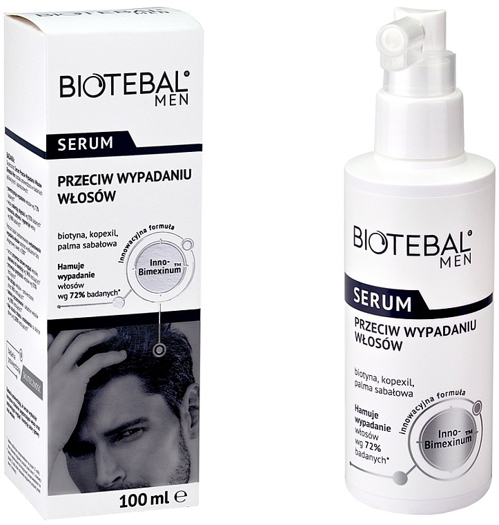 Anti Hair Loss Serum - Biotebal Men Serum — photo N1