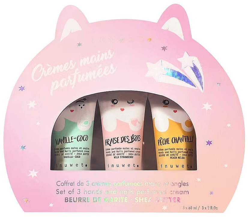 Set - Inuwet Little Cat Hand Cream Set — photo N1