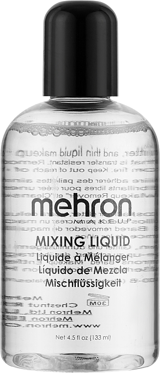 Glitter & Pigment Liquid - Mehron Mixing Liquid — photo N3