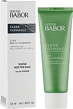 Fragrances, Perfumes, Cosmetics Clay Multi-Cleanser - Babor Doctor Babor Clean Formance Clay Multi-Cleanser (tester)