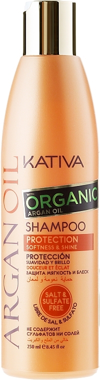 Moisturizing Argan Oil Shampoo - Kativa Argan Oil Shampoo — photo N1