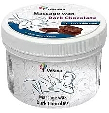 Black Chocolate Massage Wax - Verana Massage Wax Dark Chocolate — photo N1