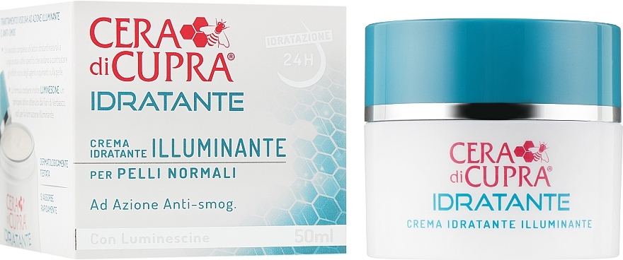 Normal Skin Moisturising & Brightening Cream - Cera di Cupra Bianca Illuminante — photo N1