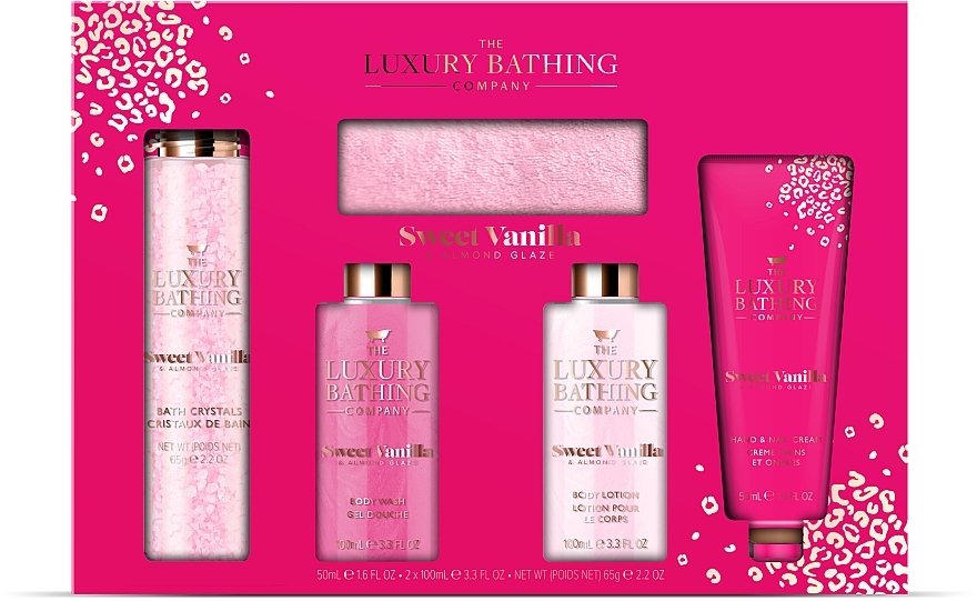 Set - Grace Cole The Luxury Bathing Ultimate Indulgence Set (sh/gel/100 ml + b/cr/100 ml + h/cr/50 ml + bath/65 g) — photo N1