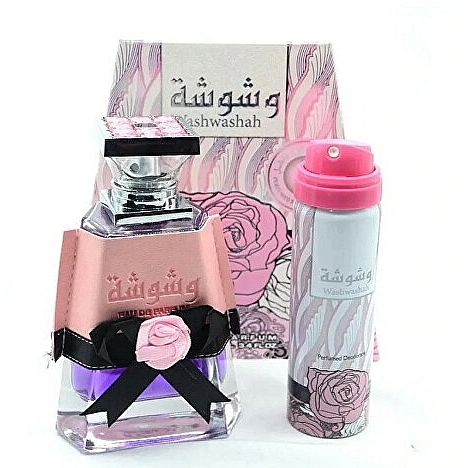 Lattafa Perfumes Washwashah - Set (edp/100 ml + deo/50 ml) — photo N1