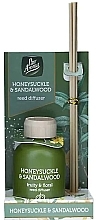 Reed Diffuser 'Honeysuckle & Sandalwood' - Pan Aroma Honeysuckle & Sandalwood Reed Diffuser — photo N3