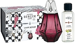 Fragrances, Perfumes, Cosmetics Set - Maison Berger Lampe Berger Gift Set Prism Garnet (lamp + refill/250ml)