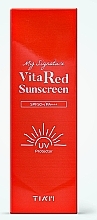 Radiant Sun Cream - Tiam My Signature Vita Red Sunscreen SPF50+/PA+++ — photo N2