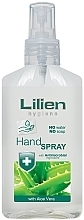 Fragrances, Perfumes, Cosmetics Antibacterial Hand Spray 'Aloe Vera' - Lilien Hand Spray Aloe Vera