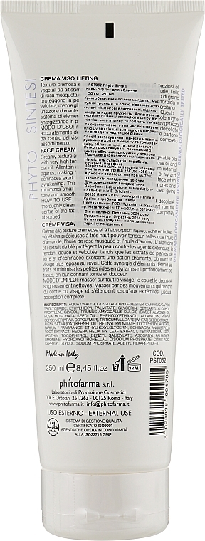 Lifting Face Cream - Phyto Sintesi Lifting Cream — photo N2