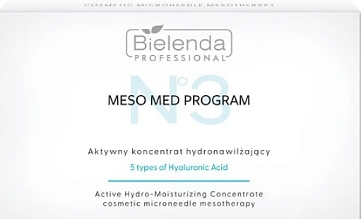 Active Hydrating Concentrate - Bielenda Professional Meso Med Program Active Hydro-Moisturising Concentrate — photo N1