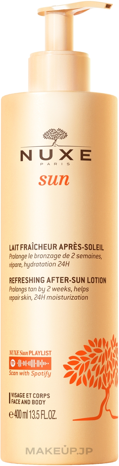 After Sun Lotion - Nuxe Sun Refreshing After-Sun Lotion — photo 400 ml