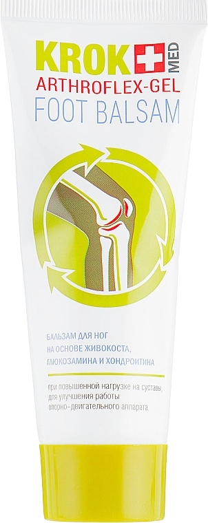 Foot Balm "Krok Med ArthroFlex-Gel" - PhotoBioTechnologies Krok Med ArthroFlex-Gel — photo N2