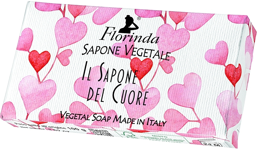 Natural Soap, twigs of heart - Florinda Vegetal Soap — photo N1