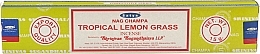 Incense "Tropical Lemongrass" - Satya Tropical Lemon Grass Incense — photo N1