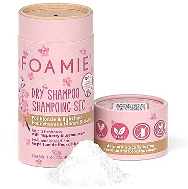 Blonde Dry Shampoo - Foamie Dry Shampoo Berry Blossom — photo N14