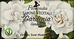 Fragrances, Perfumes, Cosmetics Vegetable Gardenia Natural Soap - Florinda Sapone Vegetale Gardenia