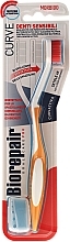 Fragrances, Perfumes, Cosmetics Toothbrush "Perfect Cleaning", soft, orange & white - Biorepair Oral Care Pro