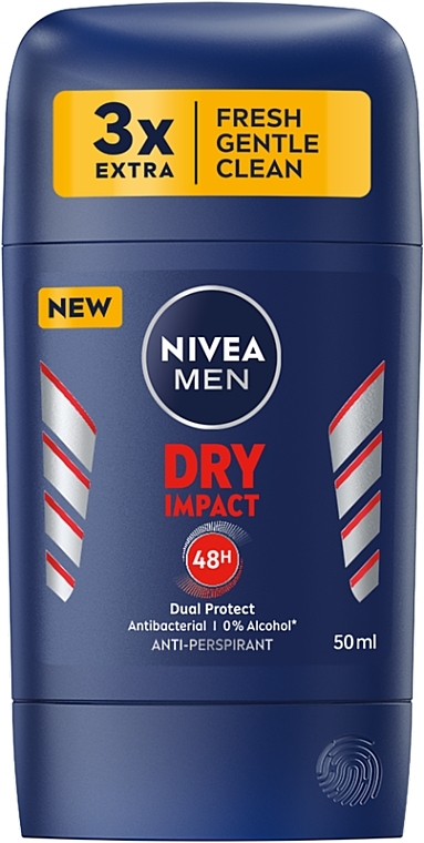 Deodorant Stick - NIVEA MEN Stick Dry Impact 48H — photo N1