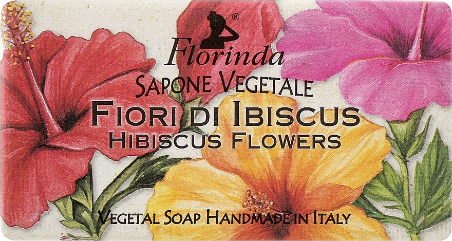 Hibiscus Flowers Natural Soap - Florinda Sapone Vegetale Hibiscus Flowers — photo N3