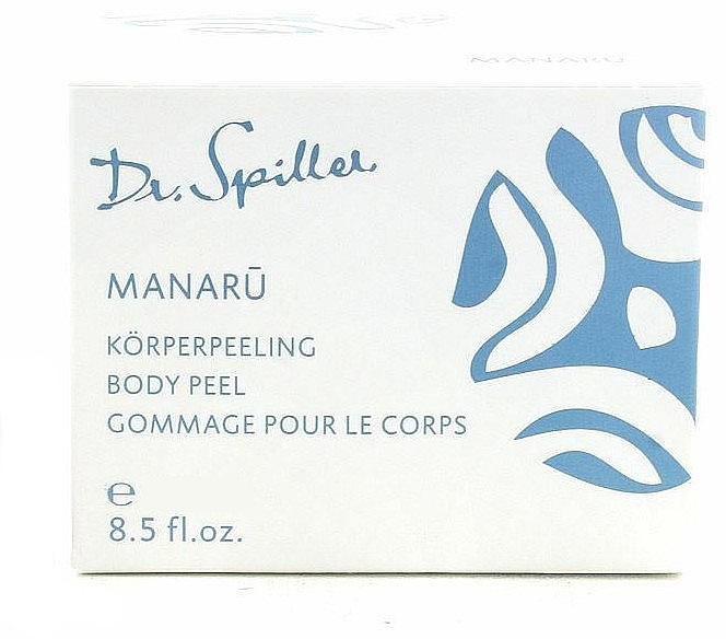 Body Cream Peel - Dr. Spiller Manaru Body Peel — photo N1