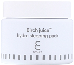 Fragrances, Perfumes, Cosmetics Night Face Mask - E-Nature Birch Juice Hydro Sleeping Pack