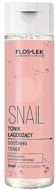 Face Tonic - Floslek Snail Soothing Toner — photo N1