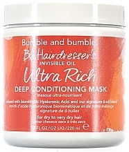 Nourishing Mask for Dry Hair - Bumble & Bumble Hairdresser’s Invisible Oil Ultra Rich Deep Conditioning Mask — photo N1