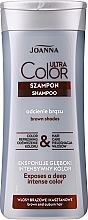 Fragrances, Perfumes, Cosmetics Brown Hair Shampoo - Joanna Ultra Color System Shampoo