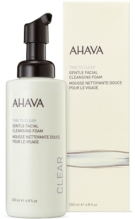 Cleansing Facial Foam - Ahava Time to Clear Gentle Facial Cleansing Foam — photo N2