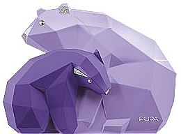 Fragrances, Perfumes, Cosmetics Makeup Set - Pupa Be My Bear Medium Fashion Shades Purple