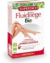 Fragrances, Perfumes, Cosmetics Dietary Supplement - Superdiet Organic Fluidilege Light Legs